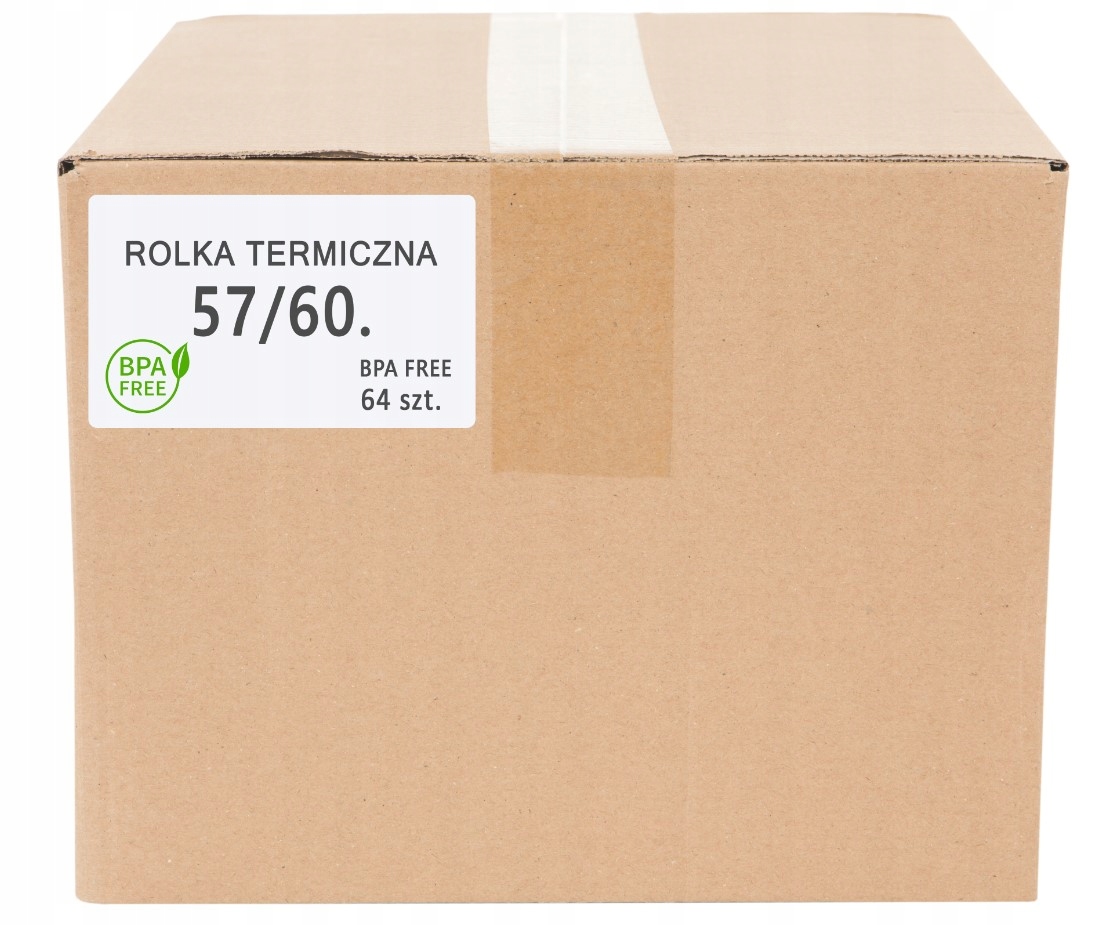 Termálne role 57x60 FV DPH (1 KRABIČKA 64 KS)