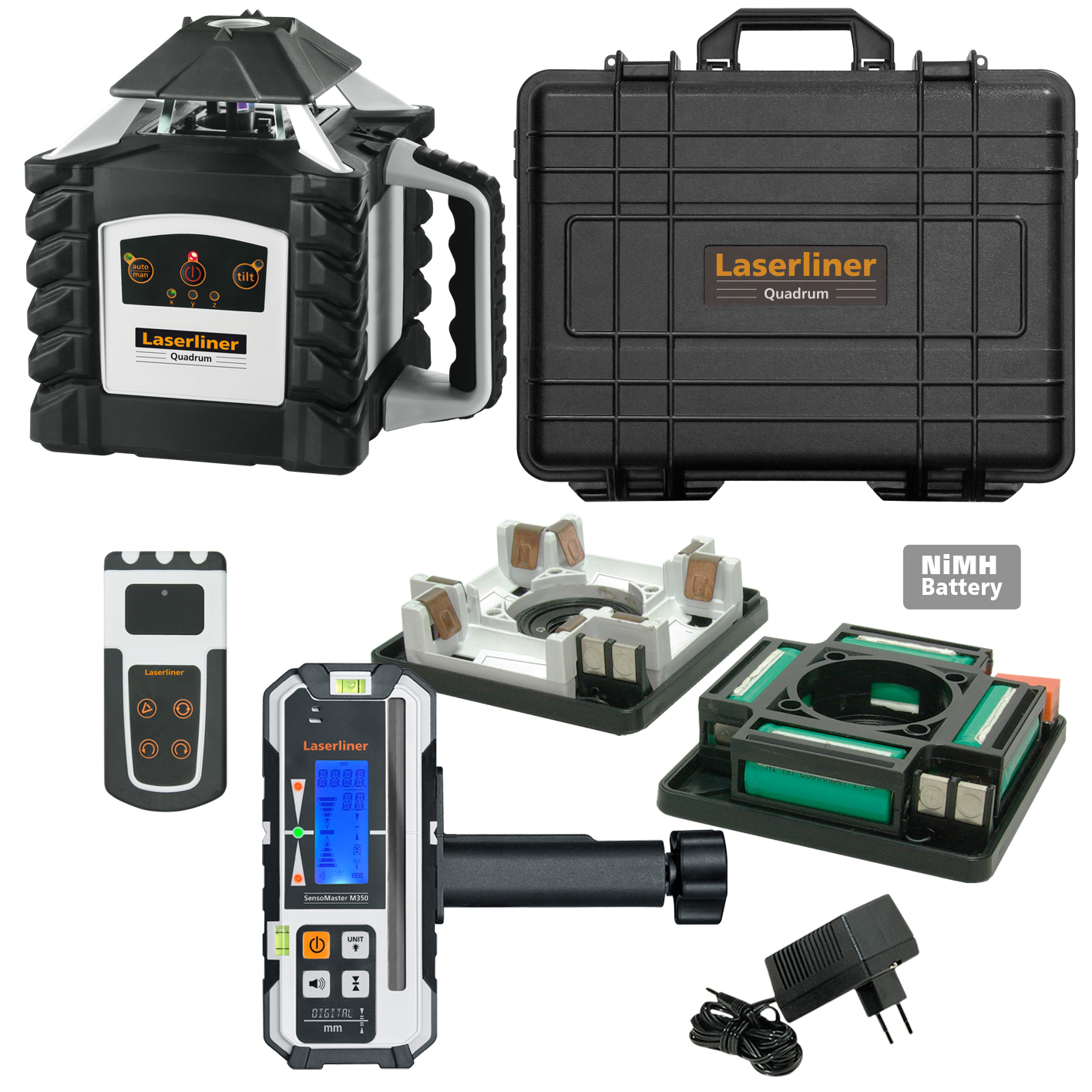 OTOČNÝ LASER LASERLINER QUADRUM G 410 S
