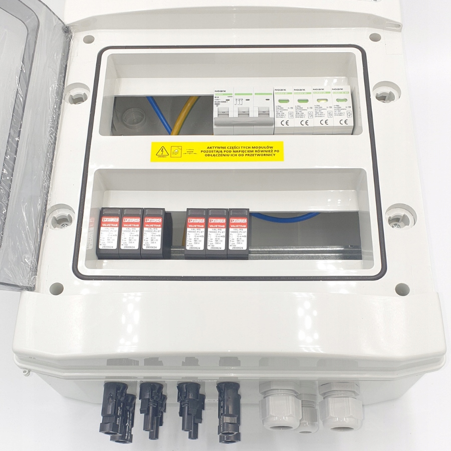 Rozvádzač Fotovoltaický DC / AC 1000V 2 struny