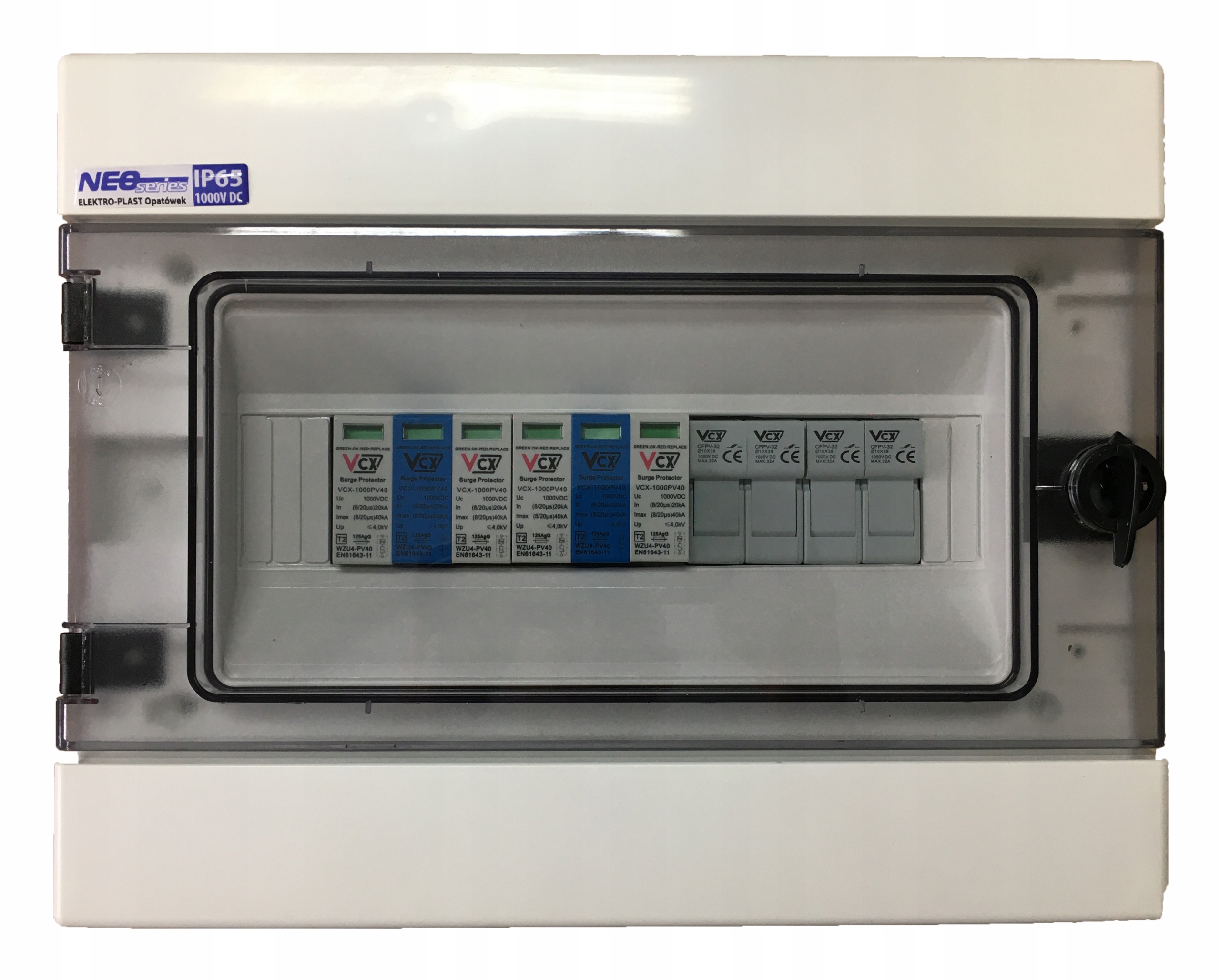 Fotovoltaická spínacia stanica DC 1000V GDT Sada 5/2