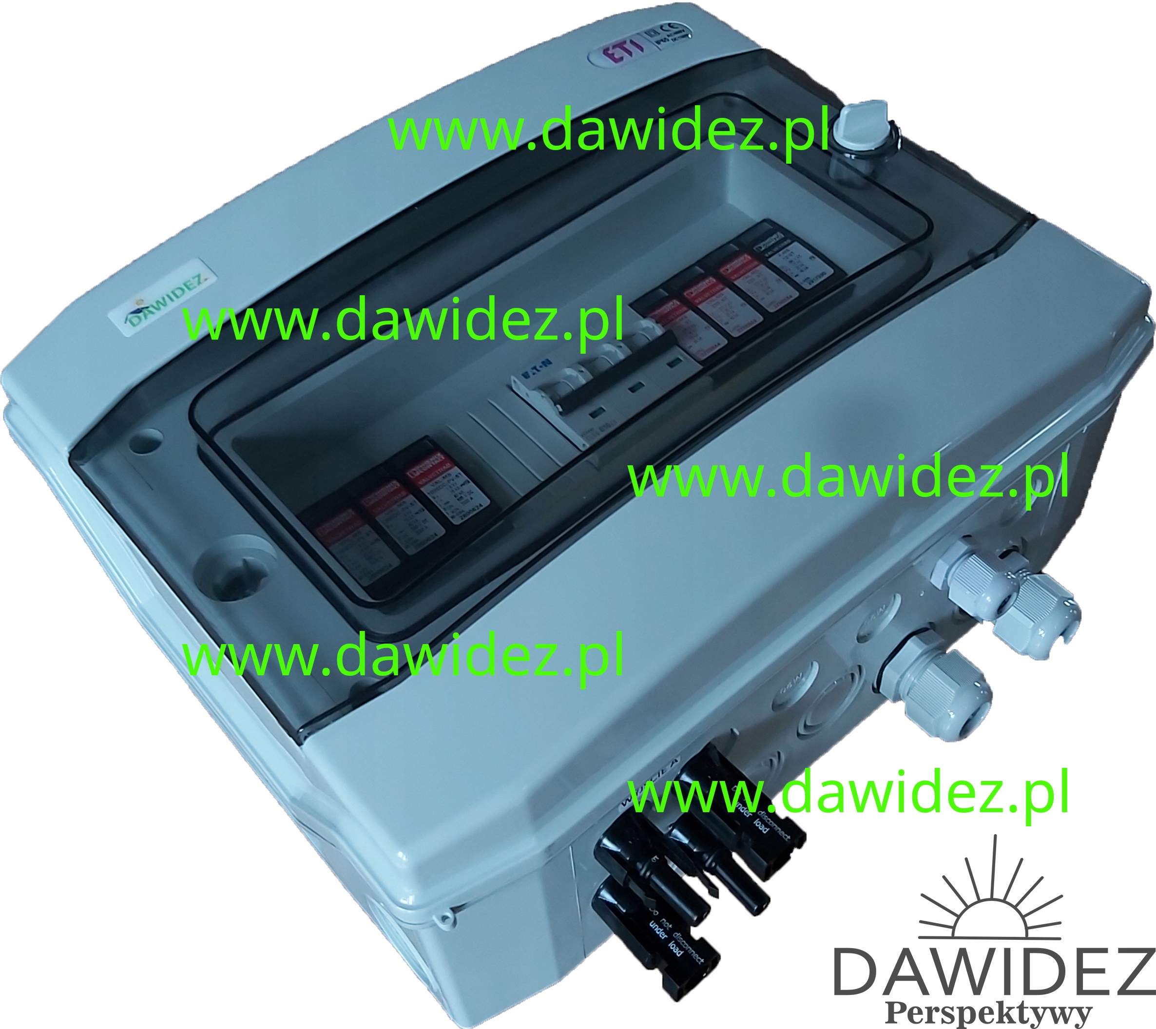 Rozvádzač PREMIUM PV 1MPPT 1000V IP 65 AC / DC