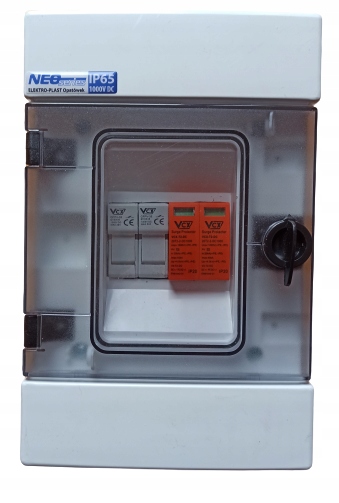 FV rozvádzač 1 MPPT T2 1000V DC základňa IP65