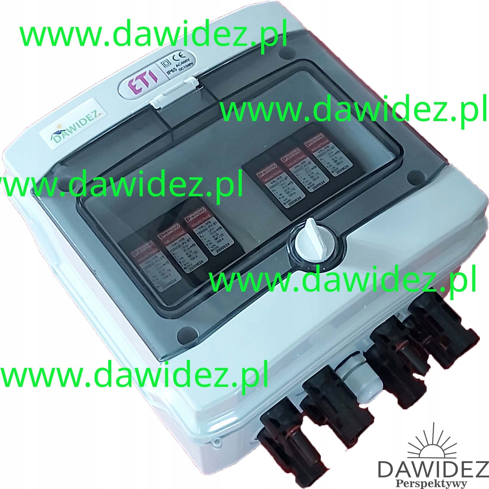 FV rozvádzač 2 MPPT 1000V IP 65 SH-2 DC Phoenix