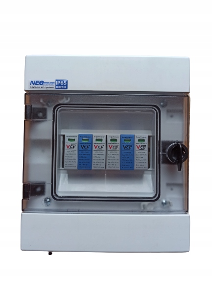 FV rozvádzač 2 MPPT T1 + T2 12,5 kA 1000V IP65