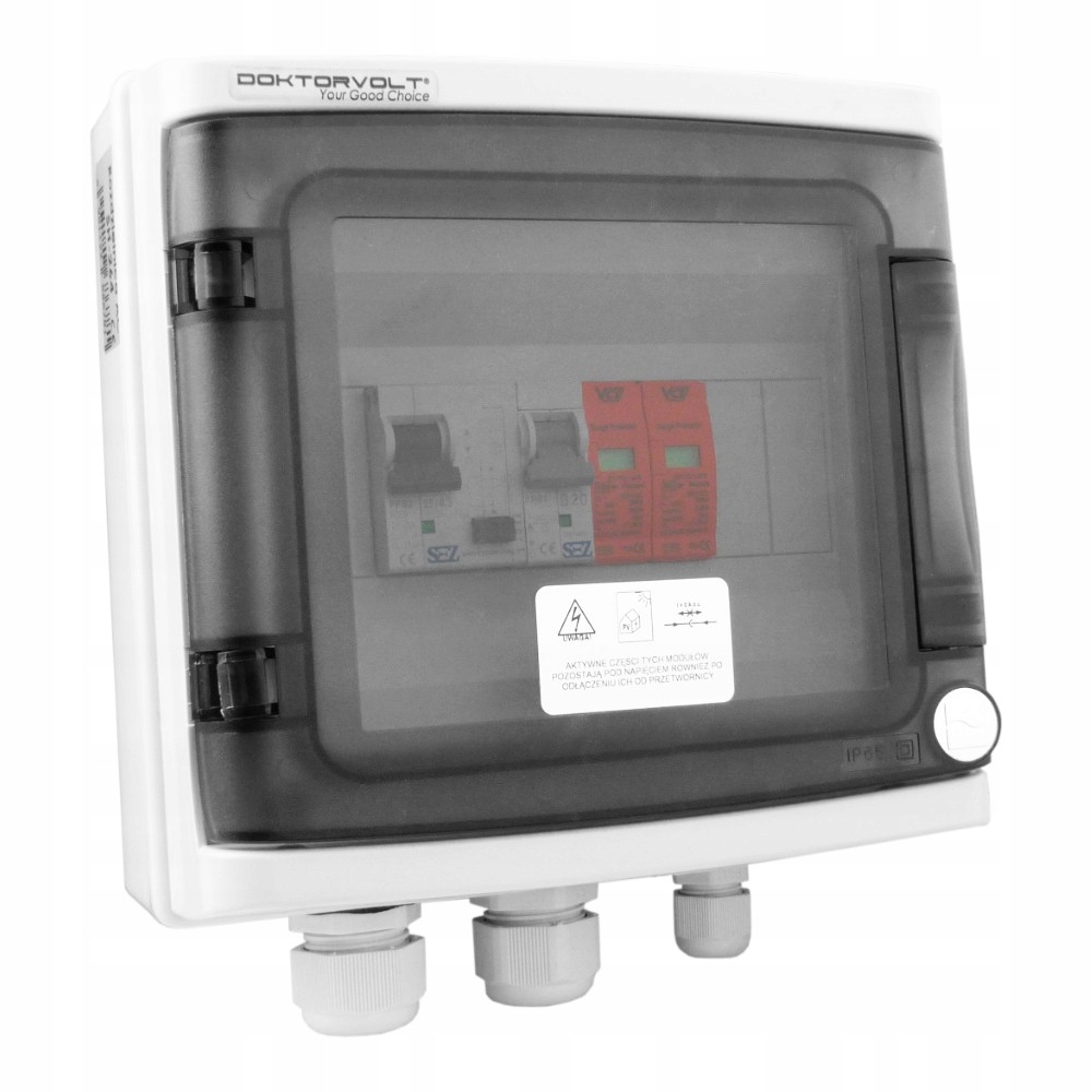 Rozvádzač PV AC 1F B20 Fotovoltaický IP65 9498
