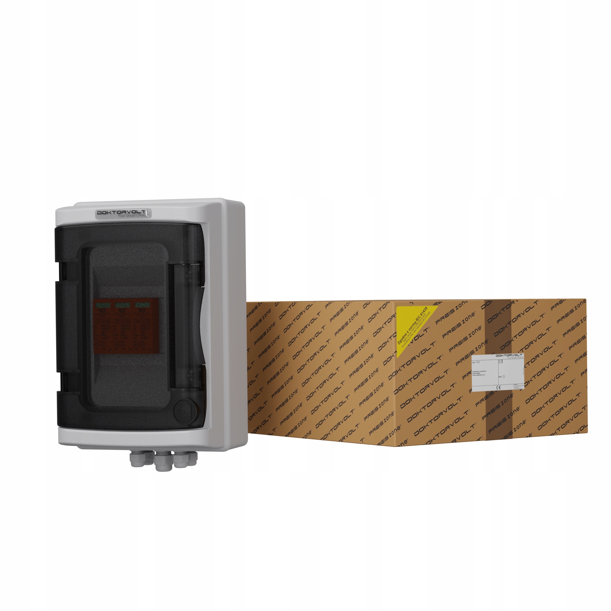 Rozvádzač PV DC 1000V Photovoltaic 1String 2445