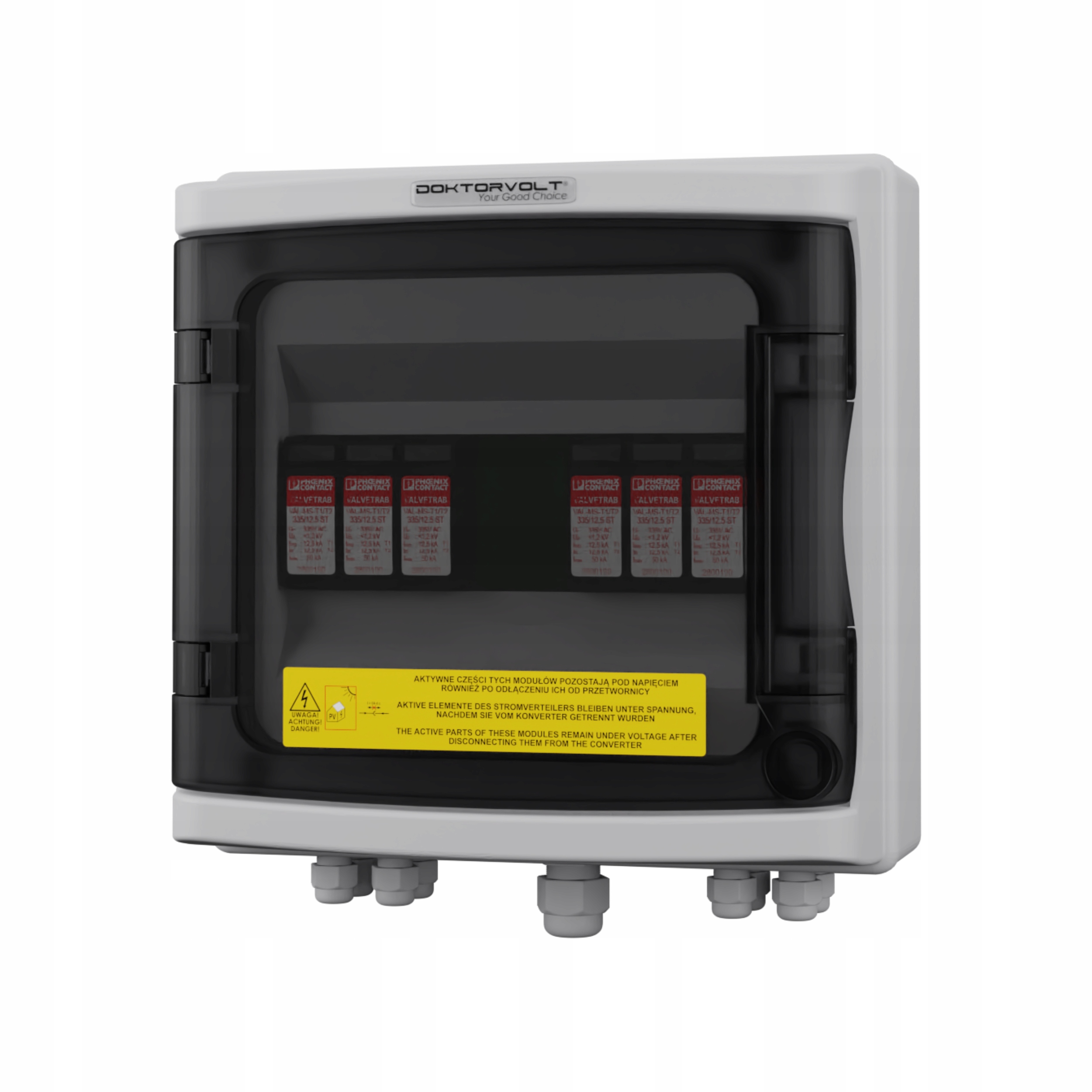 Rozvádzač PV DC 1000V Photovoltaic 2 Strings PG