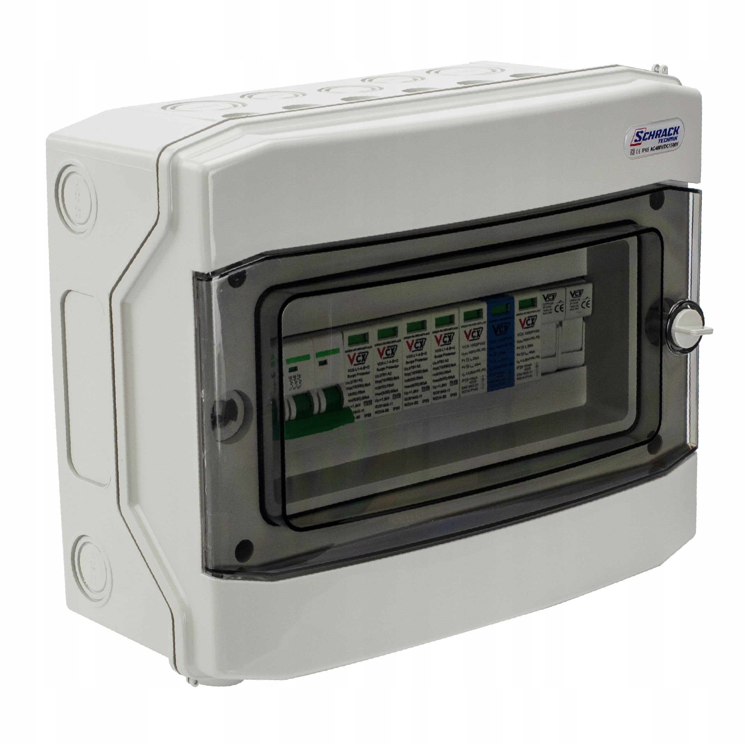 PV rozvádzač DC / AC 1000V fotovoltaický 1 STRING