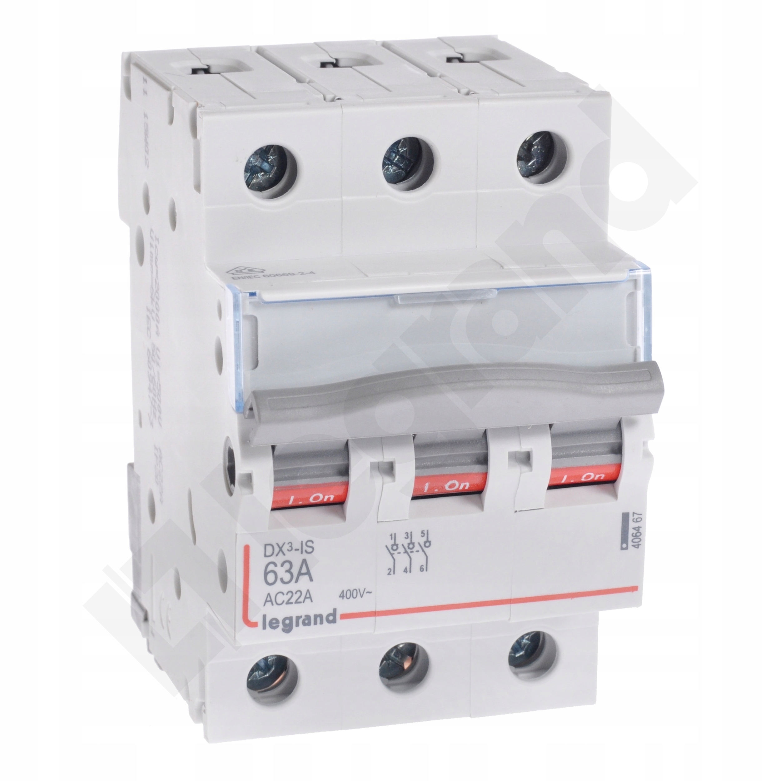 Vypínač 63A FR Legrand 406467 S303