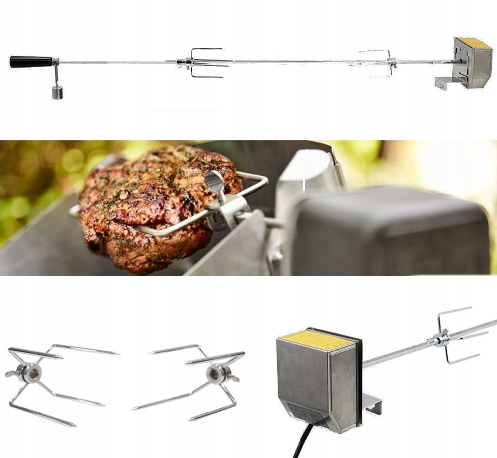 Elektrický gril s grilom 4W na rybie mäso