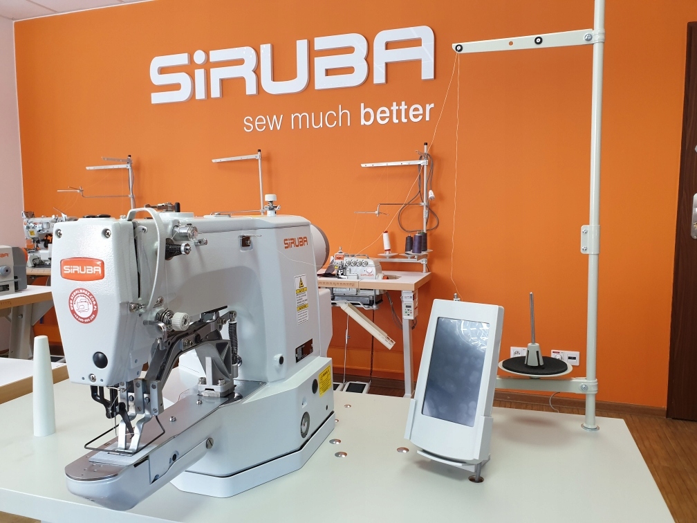Barová zošívačka + šijací stroj na gombíky SIRUBA BT-530 Oficiálny obchod