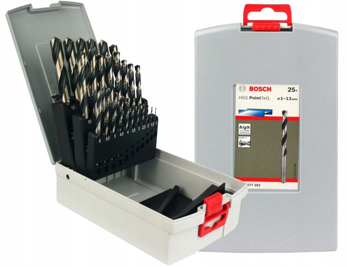 Sada vrtákov do kovu Bosch 2608577352 25 ks