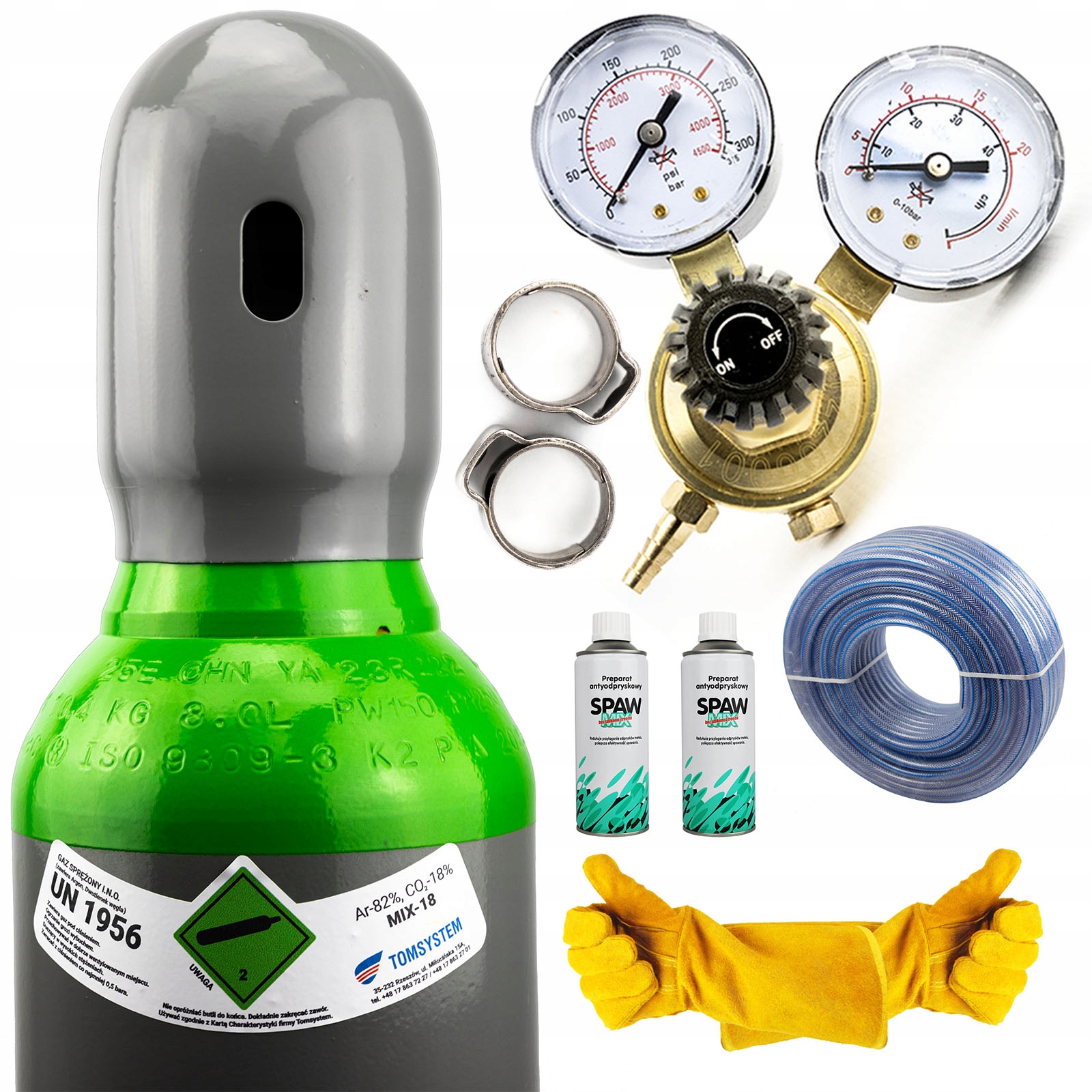 SET – MIX 8L PLNÝ VALEC + PRÍSLUŠENSTVO + SPAWMIX