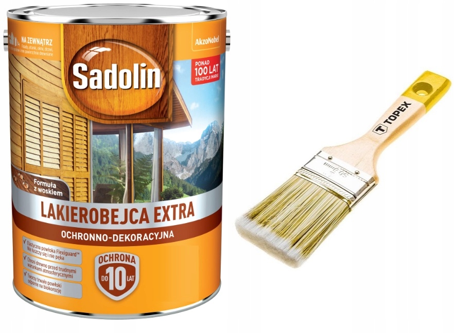 SADOLIN EXTRA- moridlo + štetec