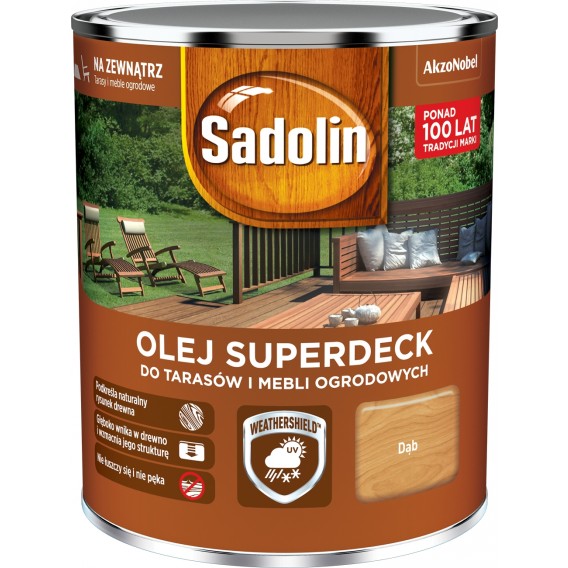 Sadolin olej na drevo 5271683 Dub 5 l