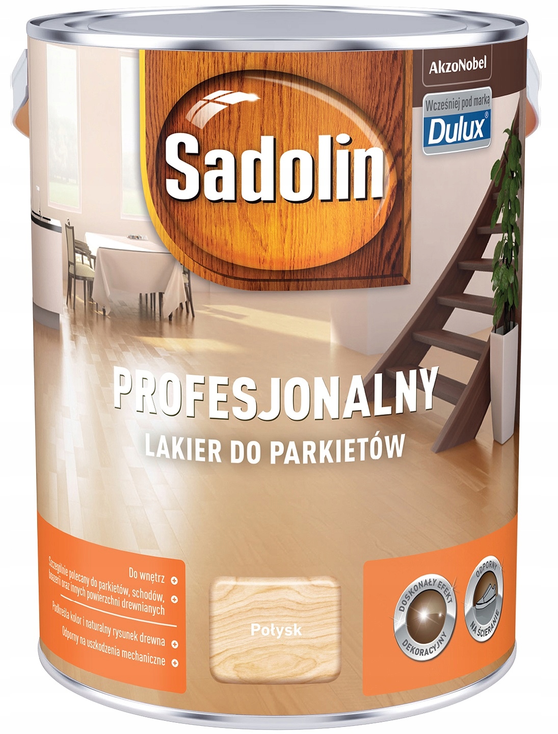 Sadolin 5216462 lak na parkety, bezfarebný, 5 l