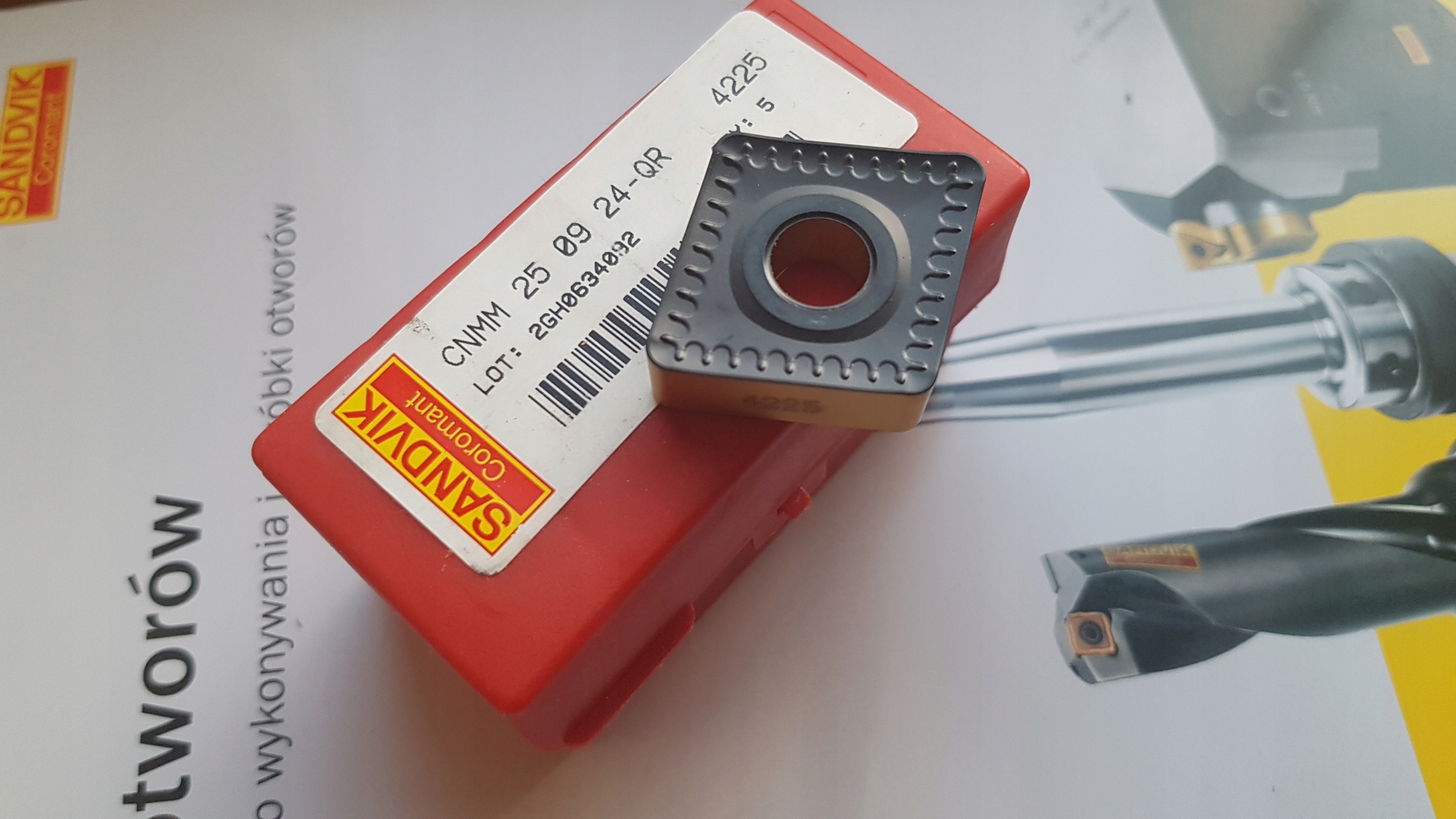 SANDVIK CNMM 250924-QR 4225. a ďalšie