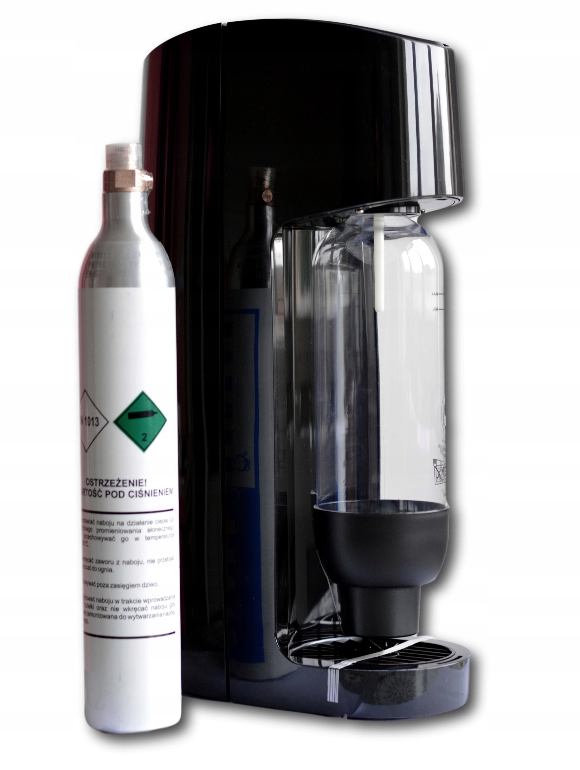 SATURÁTOR VODY + 1L FĽAŠA + KAZETA CO2-RU001