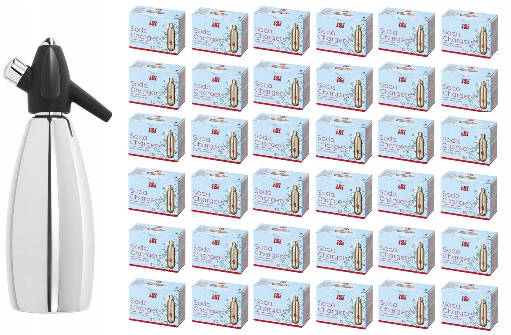 NAPÁJAČ NA VODU SATURÁTOR ISI 1L + 360 KAZETY 500 500
