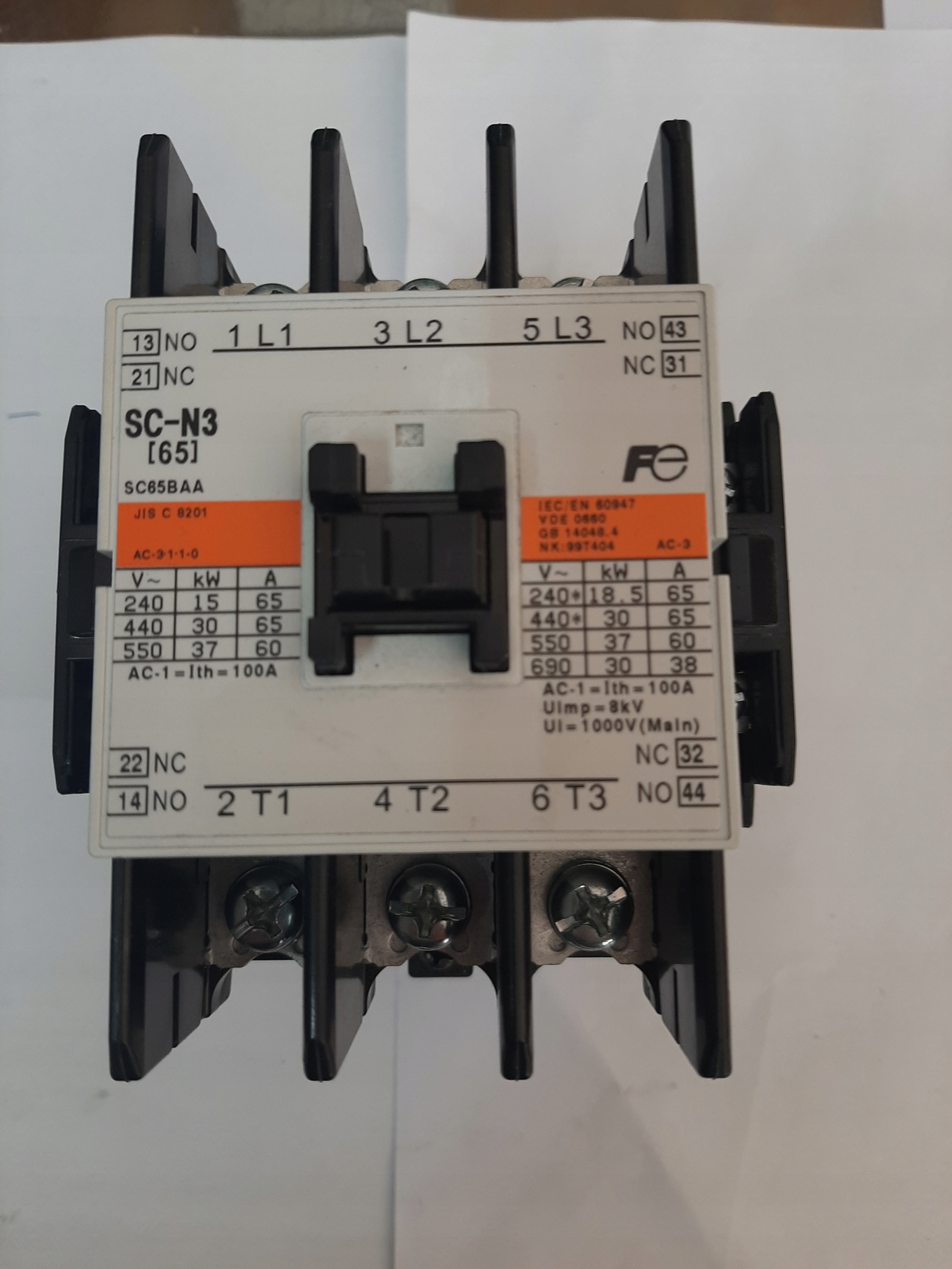 STYKAČ SC-N3 SC65BAA 65A 230V