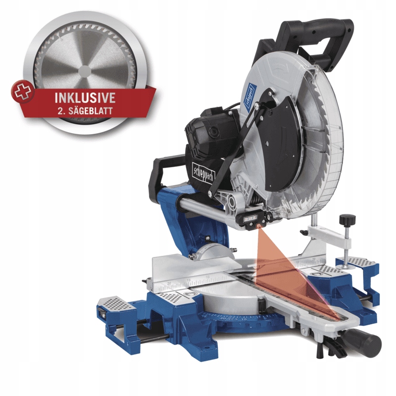 SCHEPPACH HM140L MITER SAW 2000W 305MM + 2X SAW