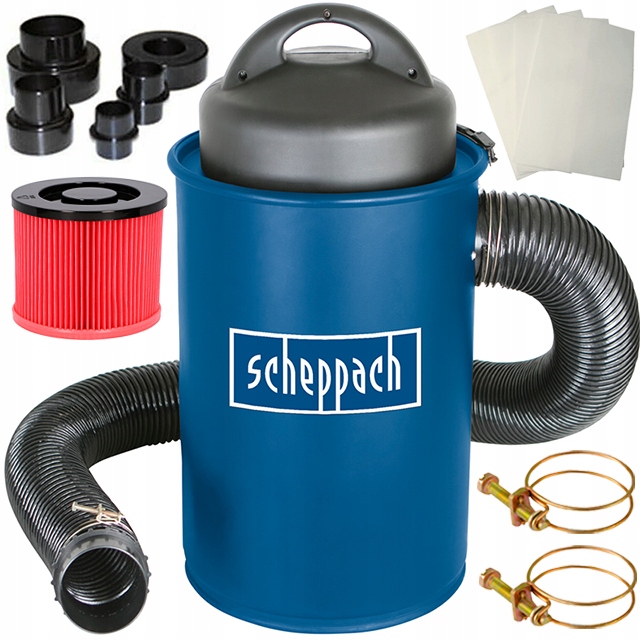SCHEPPACH VÝFUKOVÝ ODSÁVAČ CHIP TROCIN HA1000 1,1kW