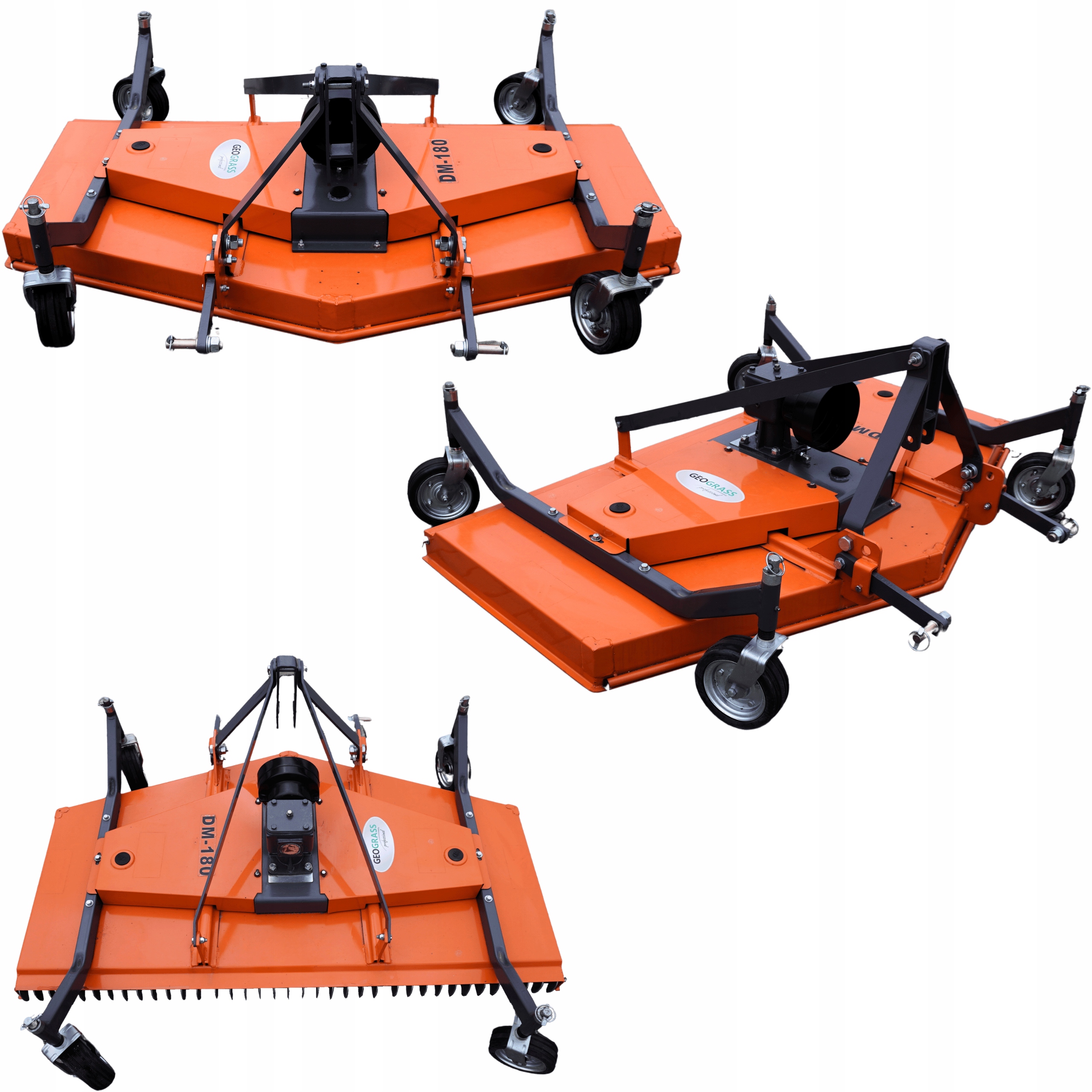 ÚDRŽBOVÁ KOSAČKA DM 150 GEOGRASS ISEKI SOLIS KUBOTA 3 NOŽELOVÉ 150CM