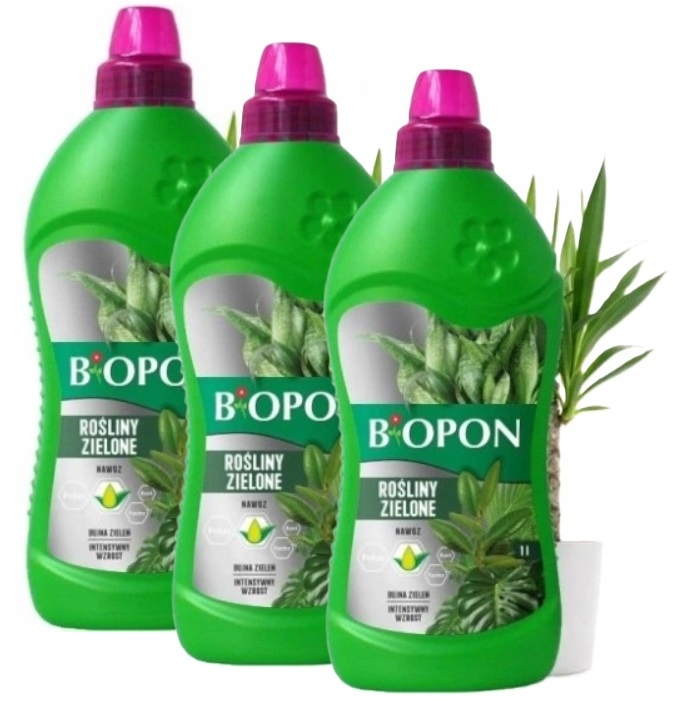 Minerálne hnojivo pre zelené rastliny Biopon tekuté 1l