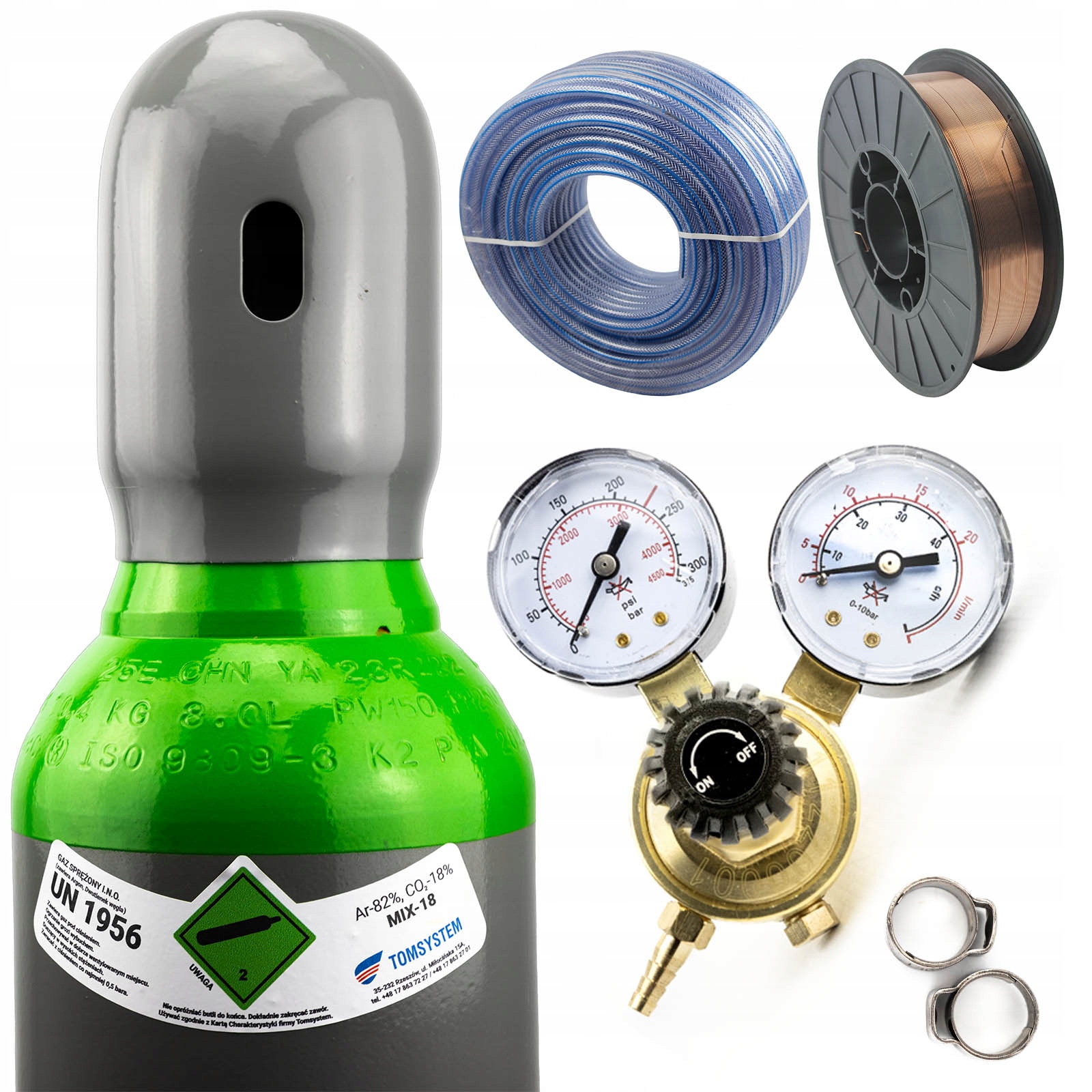 SET – MIX 8L PLNÝ VALEC + PRÍSLUŠENSTVO + 0,8 DRÔT