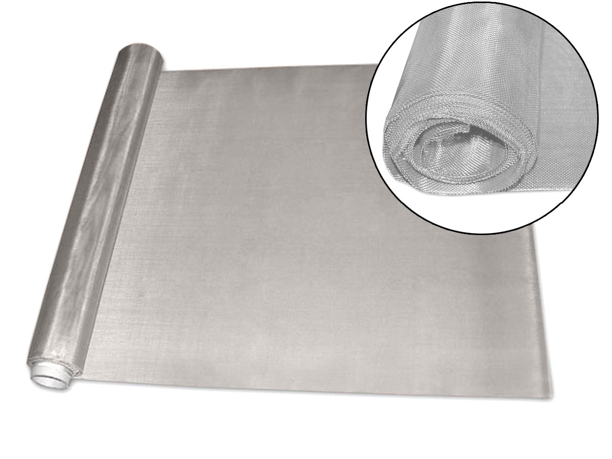 CHROME MESH filter 0,2mm mesh 0,4x0,4