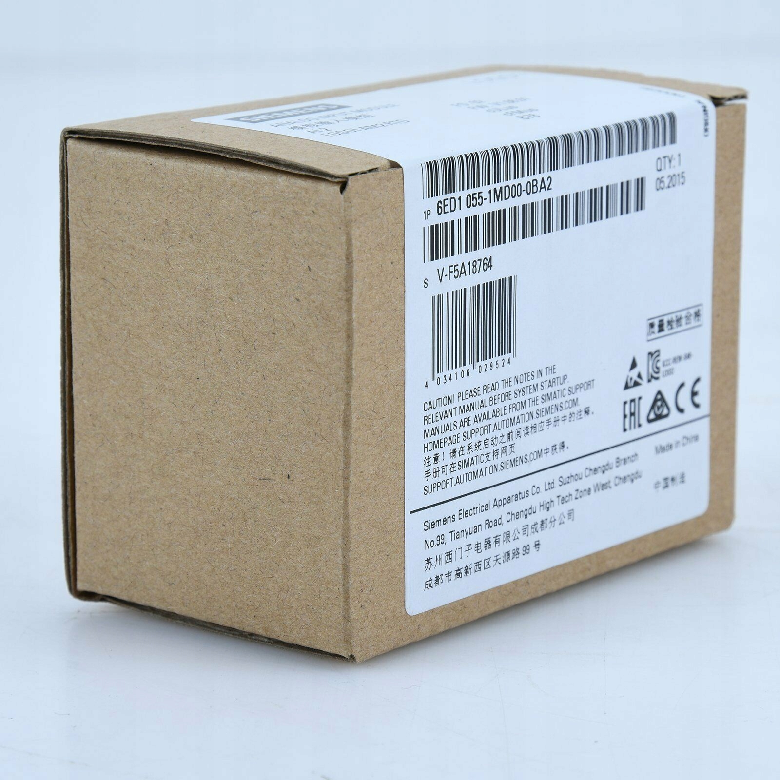 SIEMENS LOGO 8! AM2 RTD 2AI 6ED1055-1MD00-0BA2