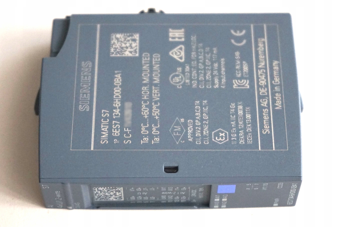 SIEMENS SIMATIC ET200SP 6ES7134-6HD00-0BA1 8AI