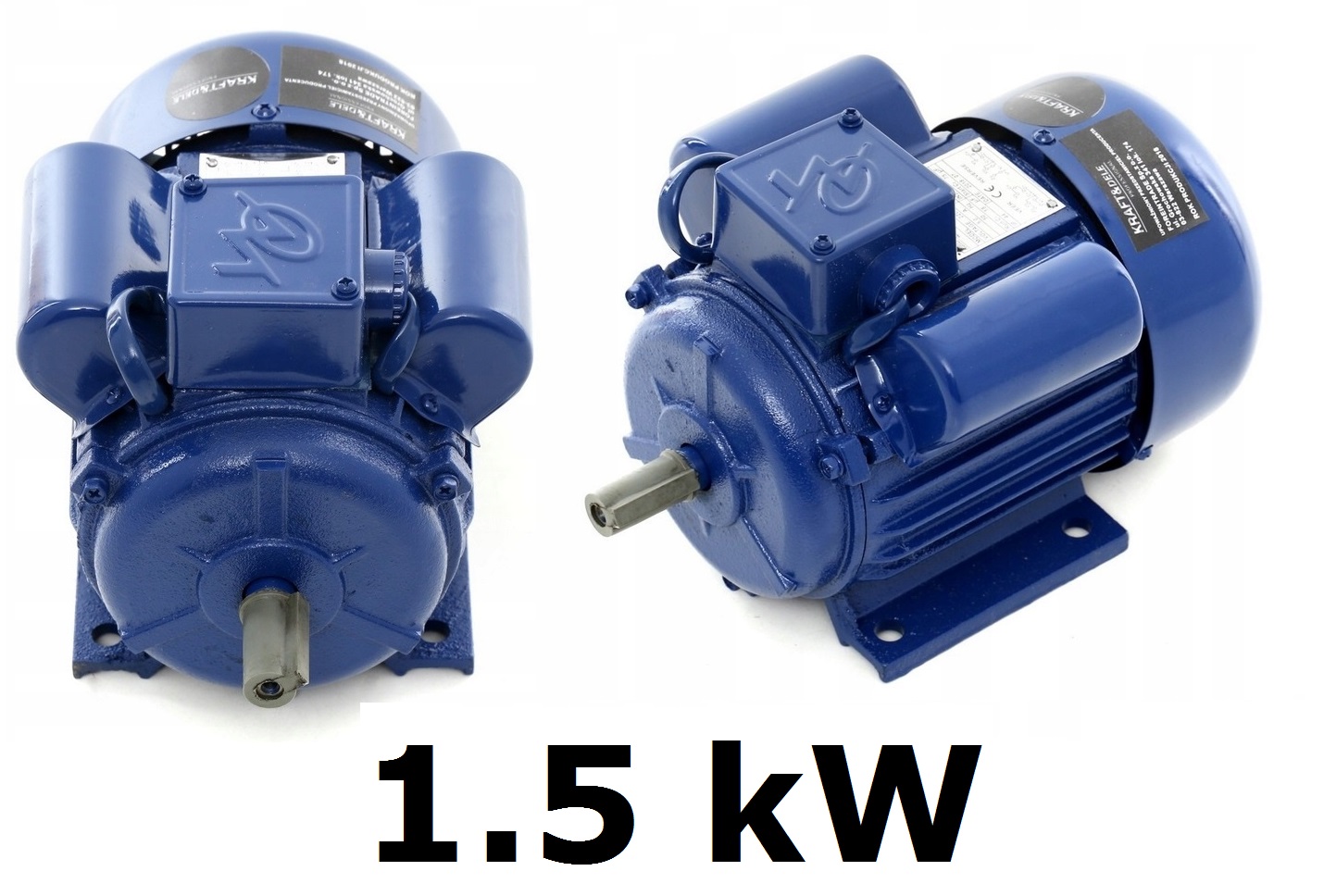 1FÁZOVÝ ELEKTRICKÝ MOTOR 1,5kW 1400ot./min. 230V