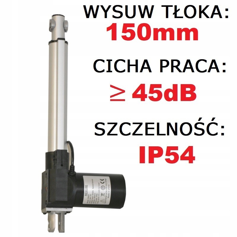 ELEKTRICKÝ OVLÁDAČ 12V LINEÁRNY MOTOR 150mm 6000
