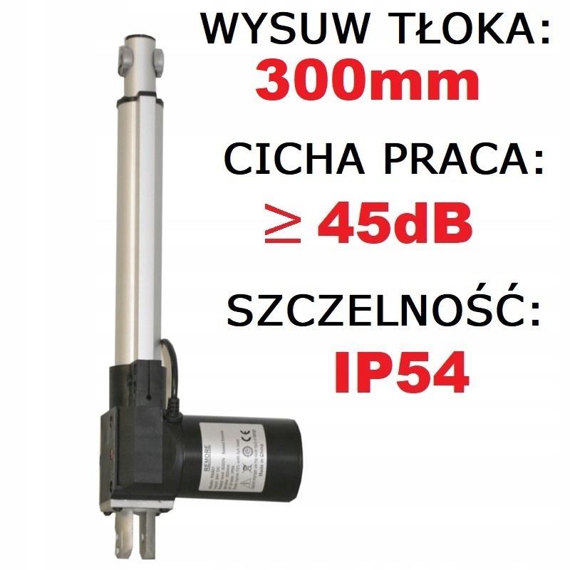 ELEKTRICKÝ OVLÁDAČ 24V LINEÁRNY MOTOR 300 mm 6000