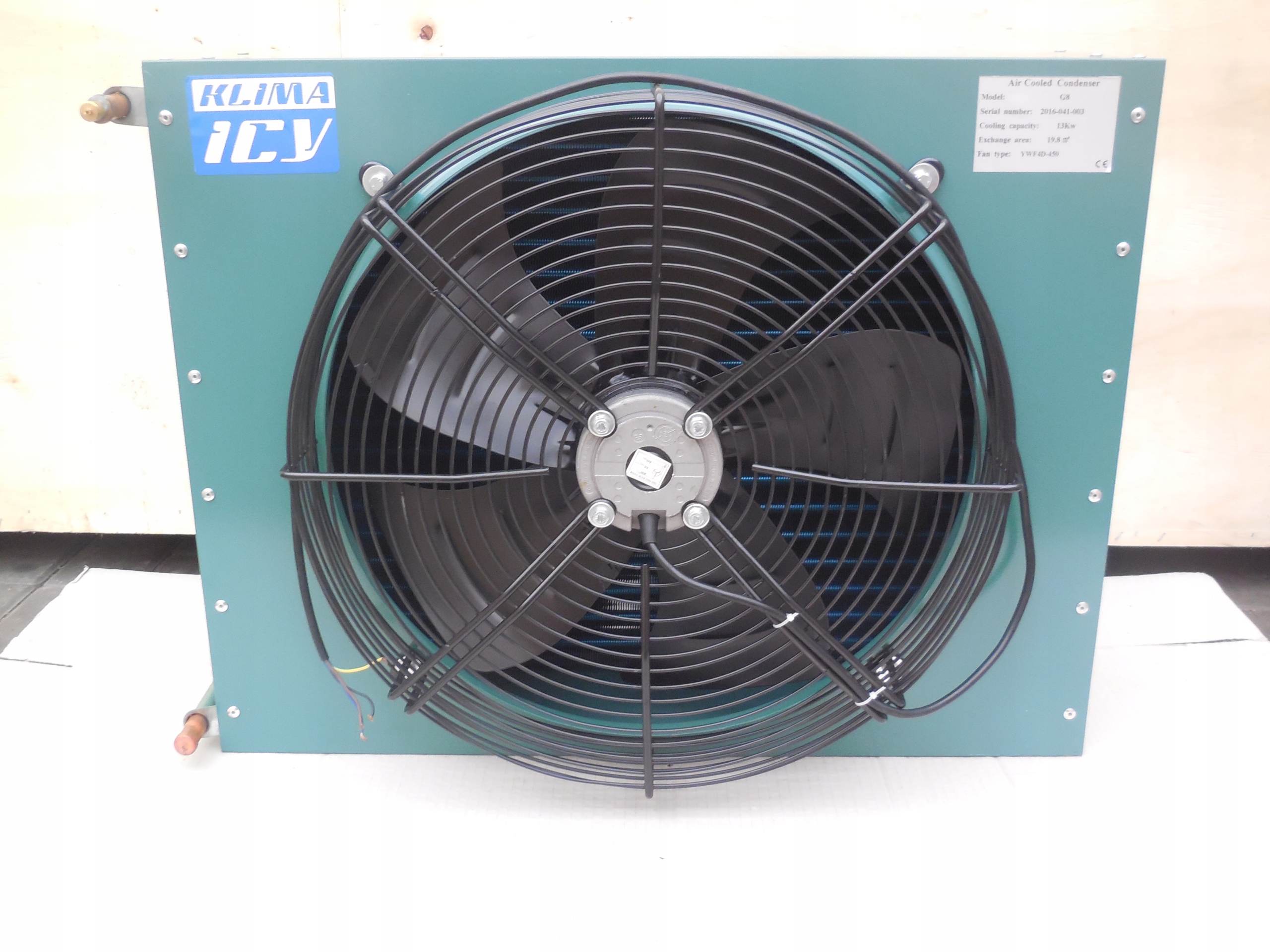 CHLADIACI KONDENZÁTOR, CHLADIČ, VÝMENNÍK TEPLA G8, 13kW