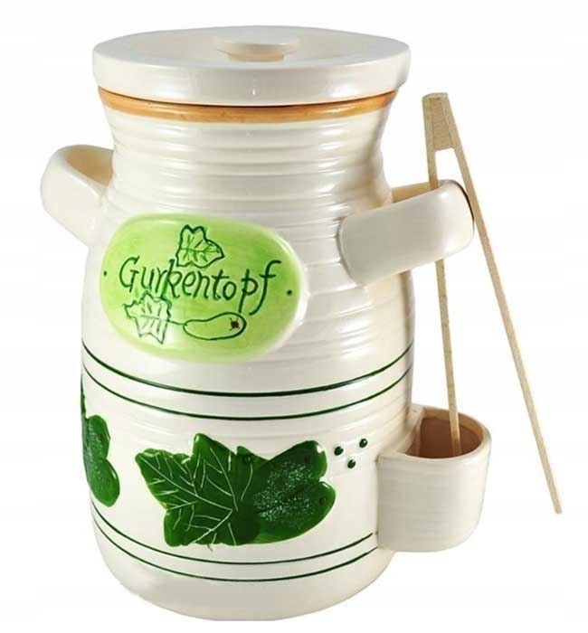 KERAMICKÝ JAR PRE UHORKY 2L + TIPY ALPENBURG