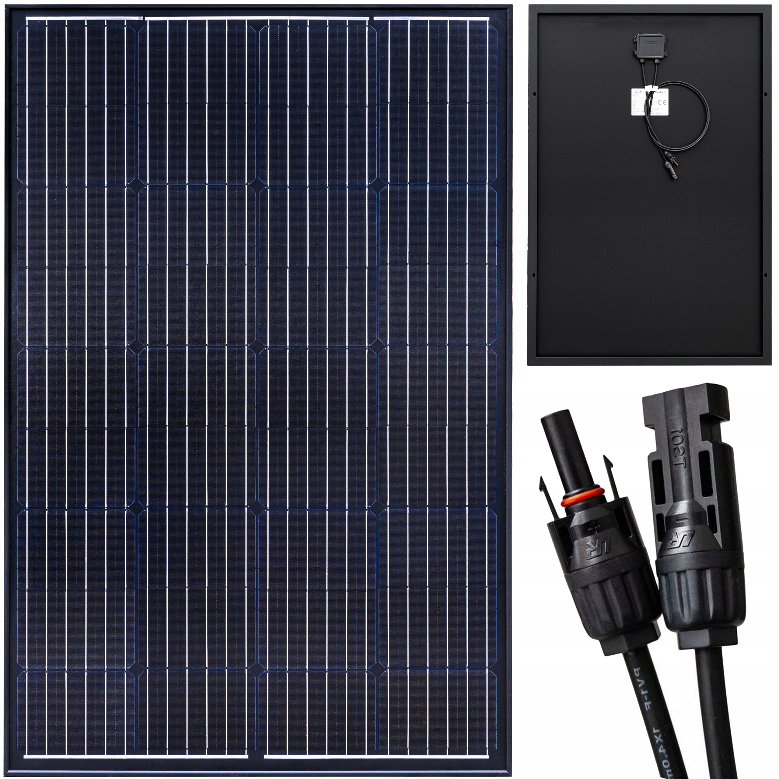 FOTOVOLTAICKÁ BATÉRIA SOLÁRNY PANEL 12V 110W