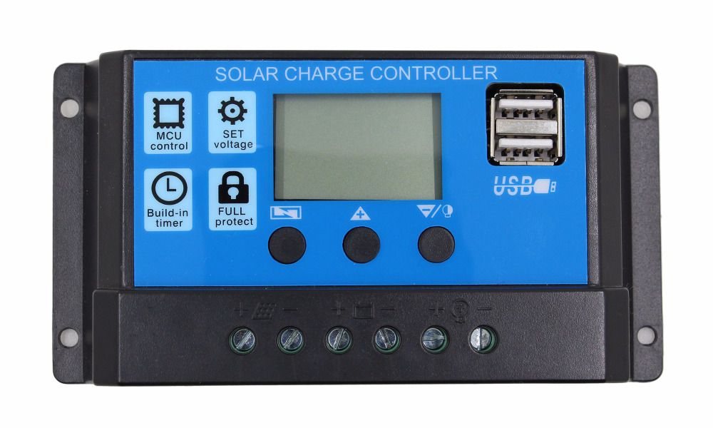 REGULÁTOR NABÍJANIA 20A SOLÁRNY OVLÁDAČ 12V 24V