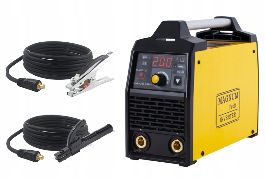 ZVÁRAČ ELEKTRODY MAGNUM SNAKE 203 MMA 200A