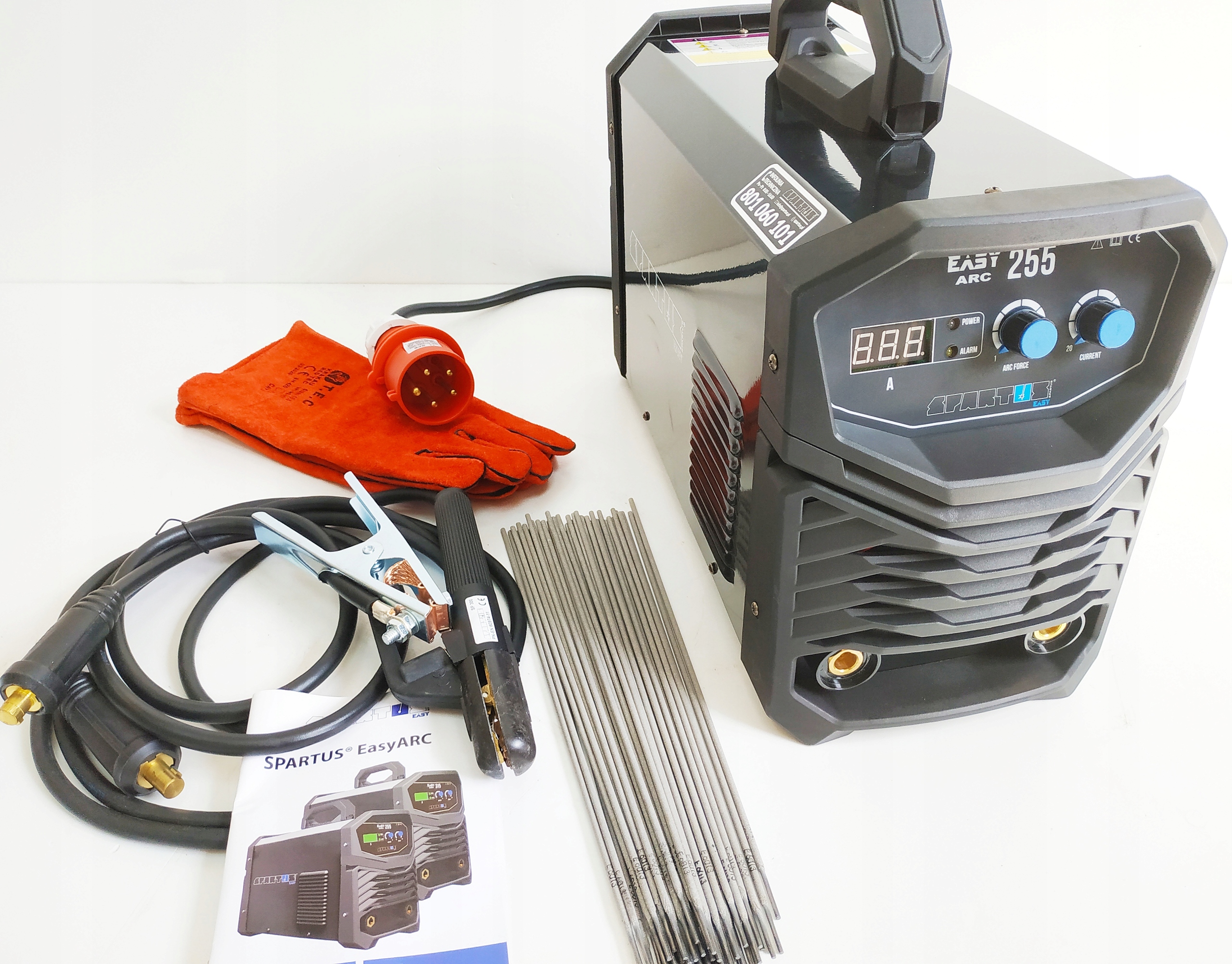 ZVÁRAČ ELEKTRODY SPARTUS EASY ARC 255 MMA