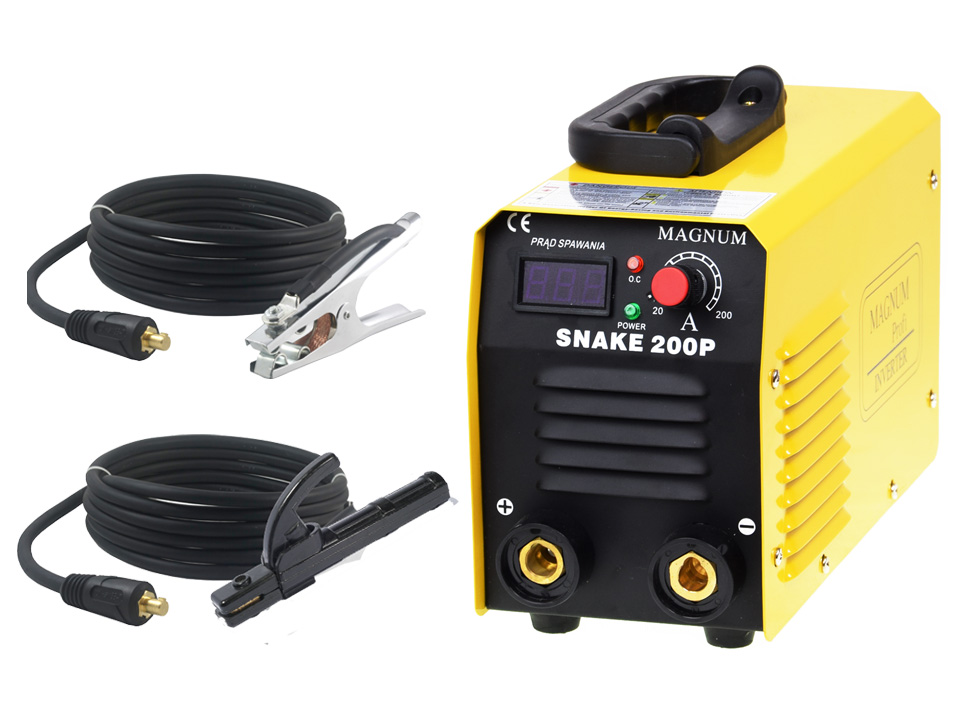 ZVÁRACÍ STROJ MAGNUM SNAKE 200 PS INVERTER 200A MMA