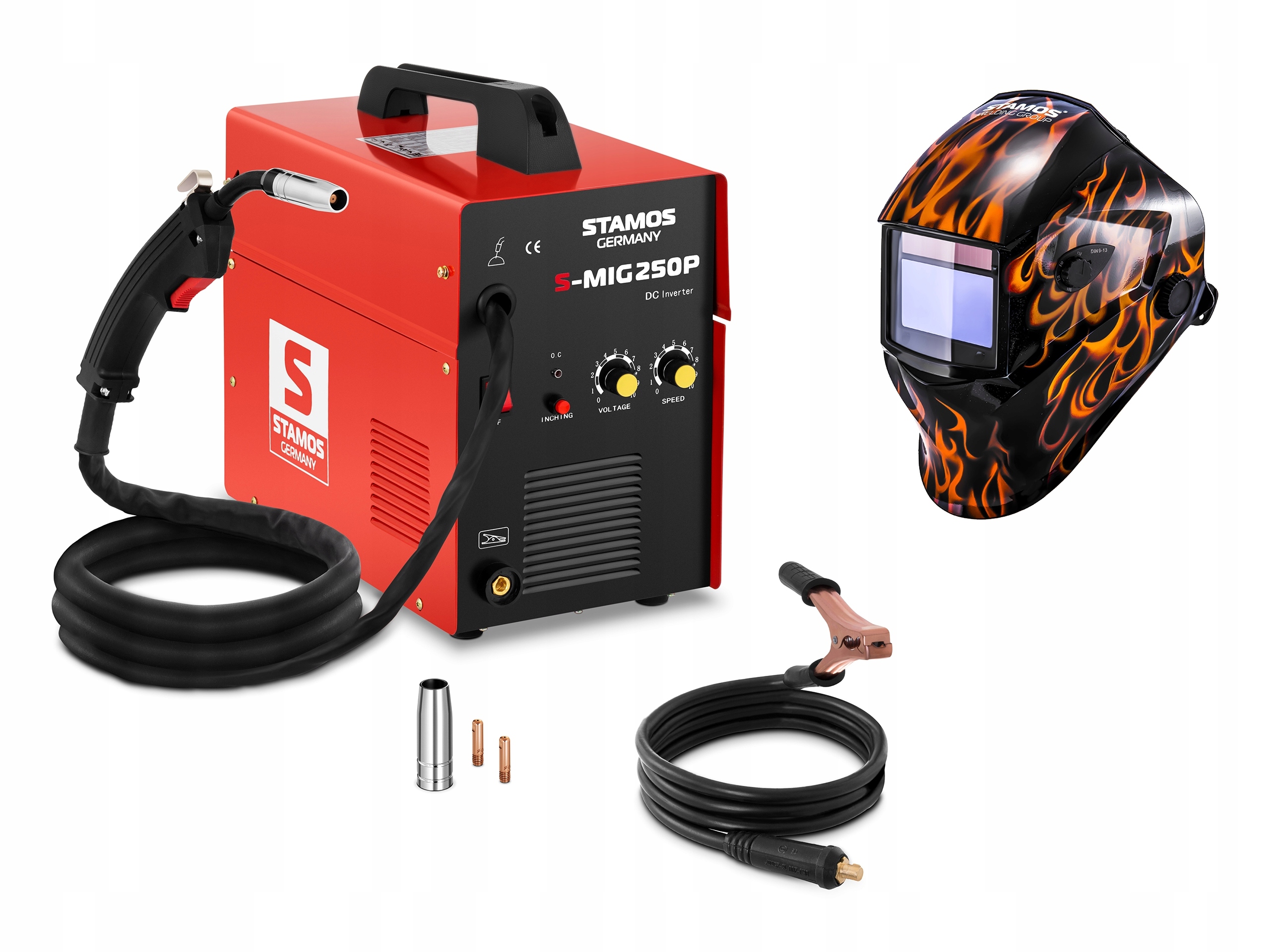 ZVÁRACÍ VENTILÁTOR 250A 230V MIG-MAG ZVÁRANIE