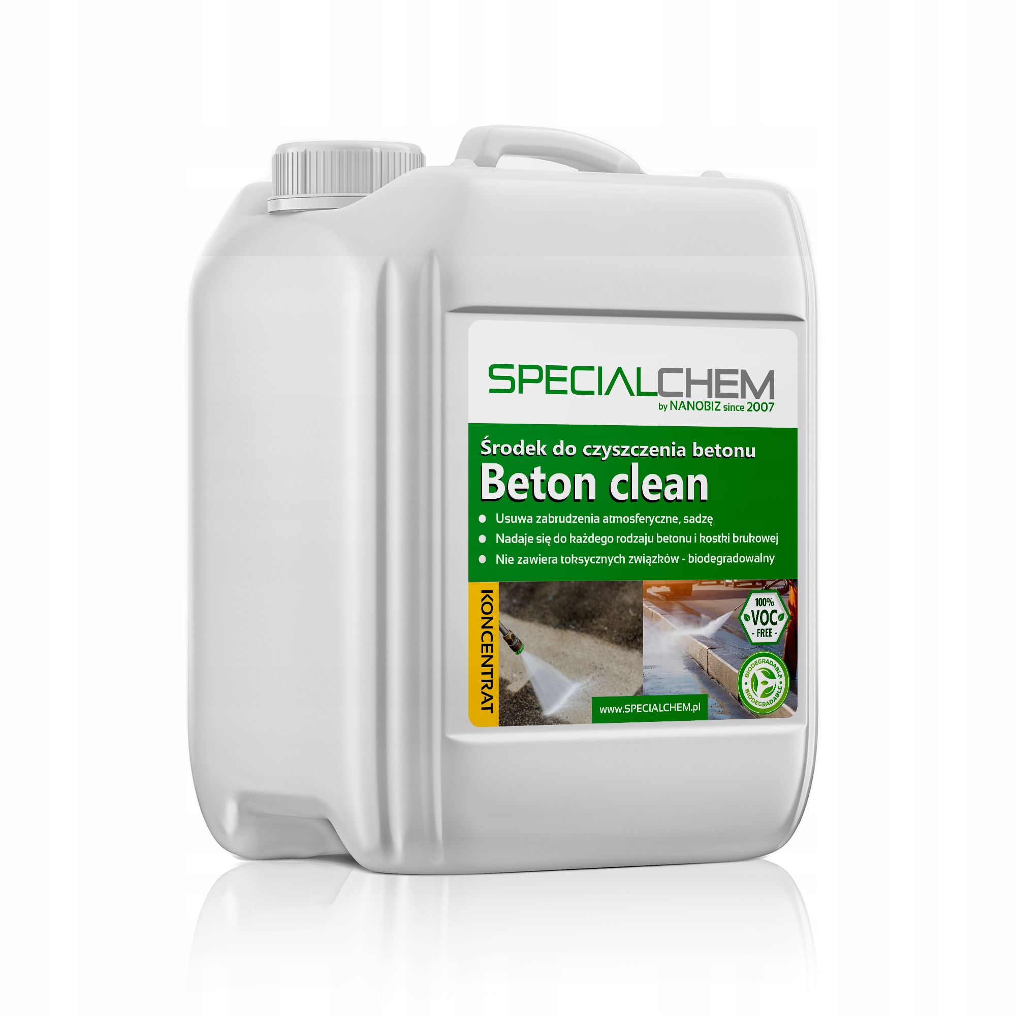 SPECIALCHEM čistenie betónu 10L