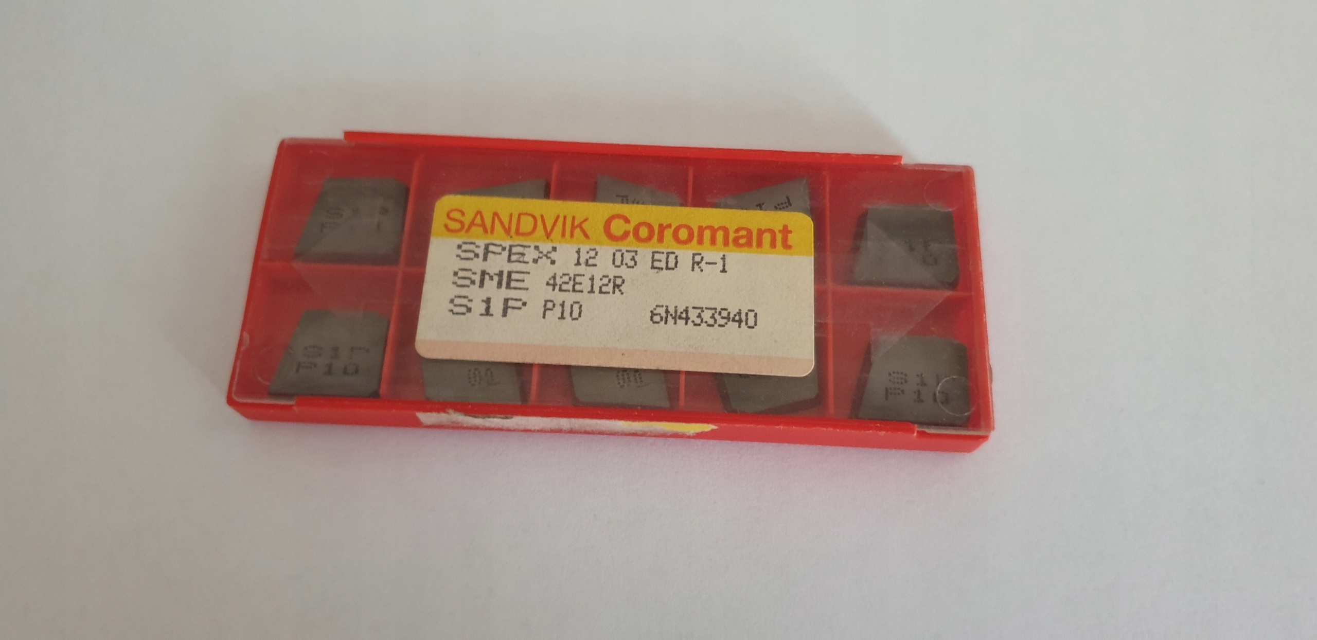 SPEX 1203EDR-1 P10 Sandvik * Faktúra *