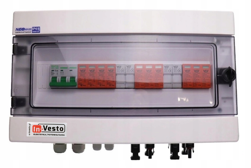 PV SPÍNAČ 1000V DC/AC 2 STRUN + GPV VLOŽKY