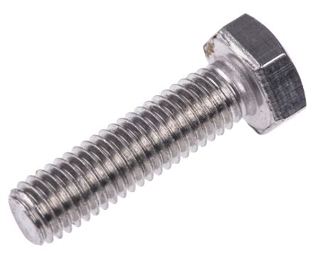 SKRUTKA M10x25 A2 PV DIN933 PANELY 100 KS!