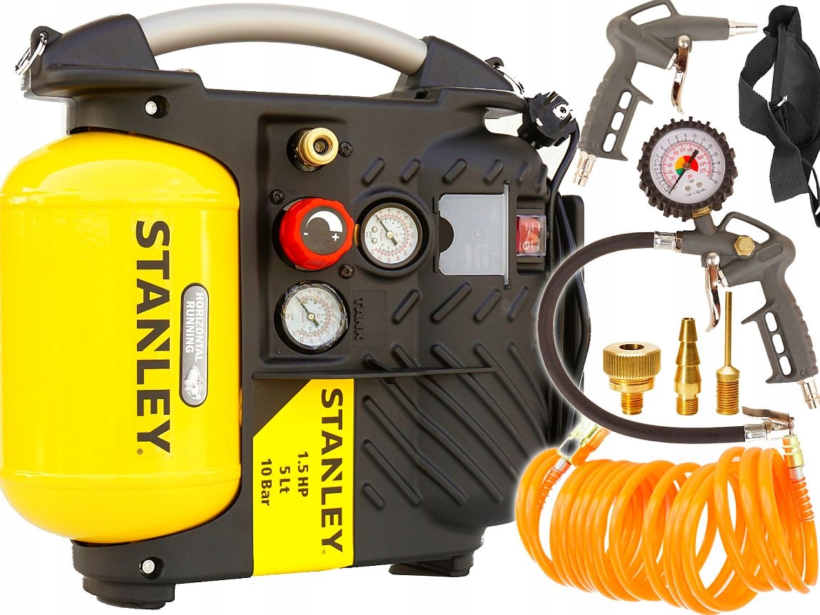Bezolejový kompresor Stanley Airboss 5 l 10 bar