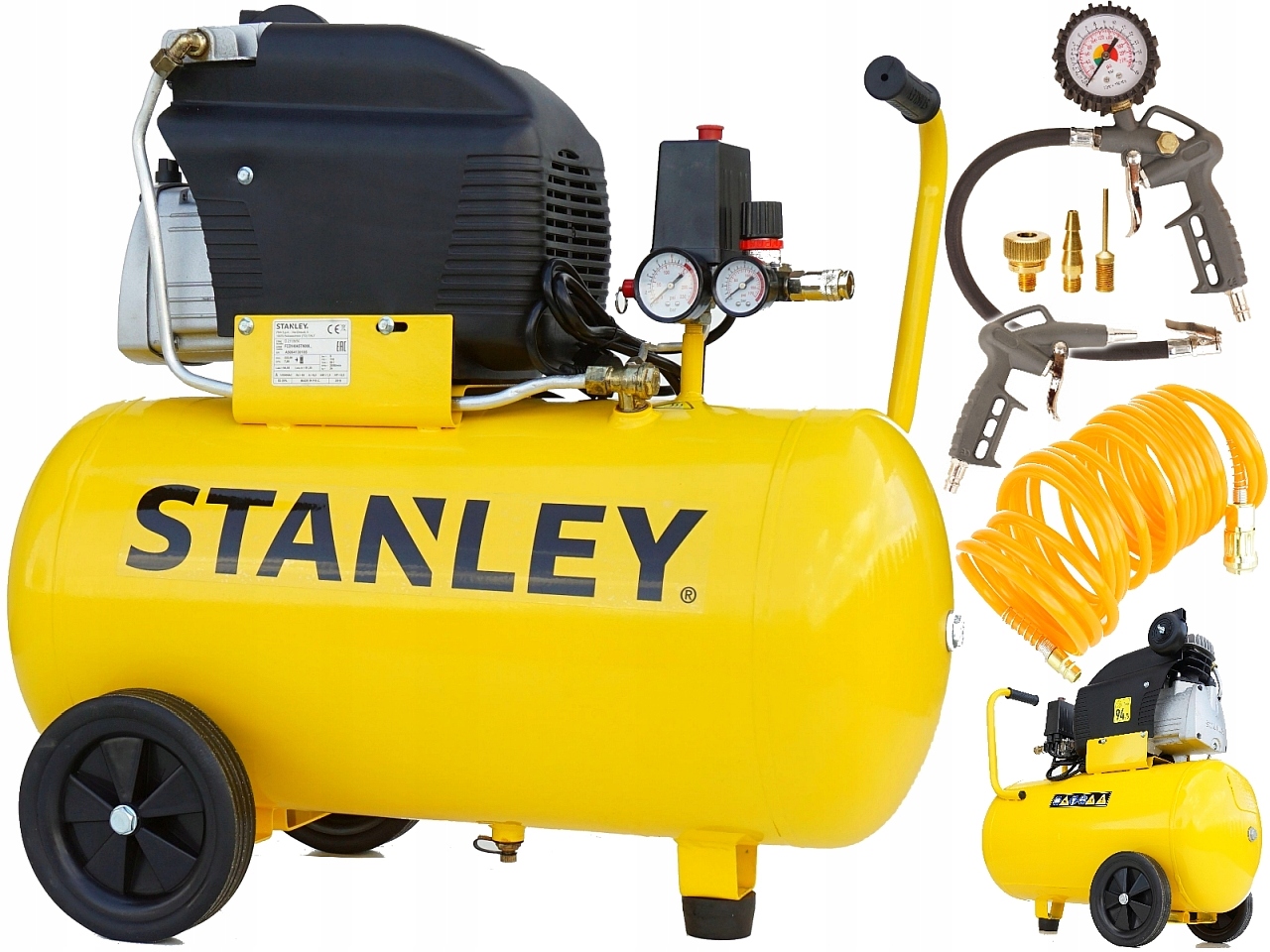 Olejový kompresor Stanley D211/8/50 50 l 8 bar