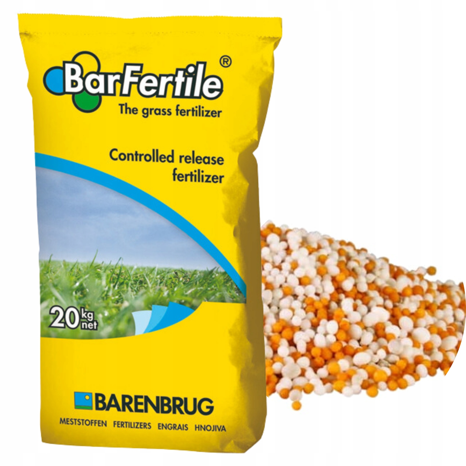 Barenbrug viaczložkové hnojivo granule 20 kg